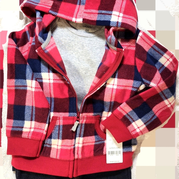 Carter's 3 pc outfit NWT 24 months - Picture 2 of 5